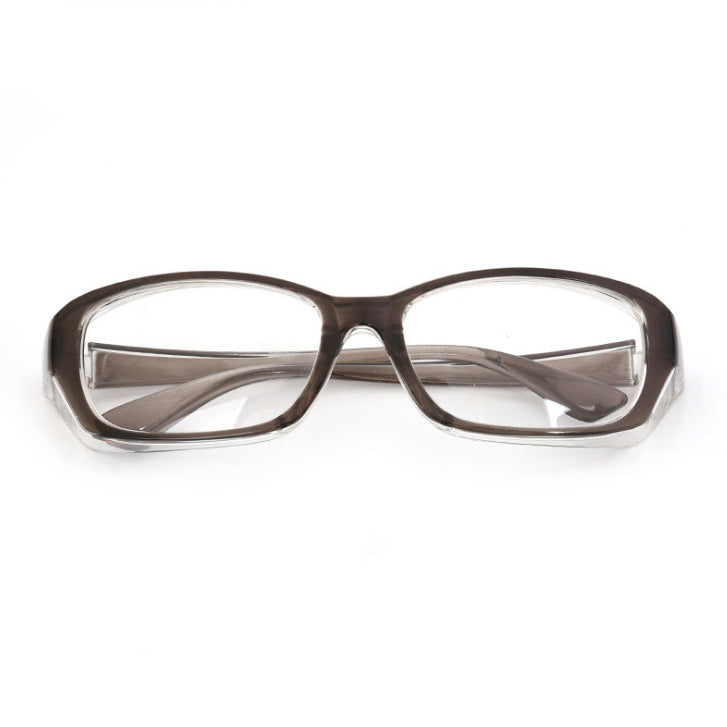 Damen modische rechteckige Brille mit robustem Rahmen Brehn
