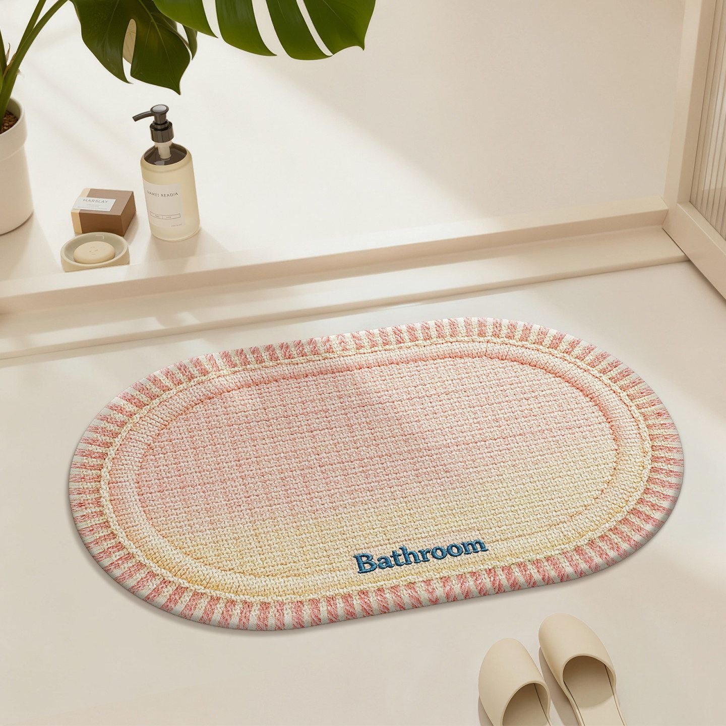 Luxuriöse weiche Badezimmermatte Brehn