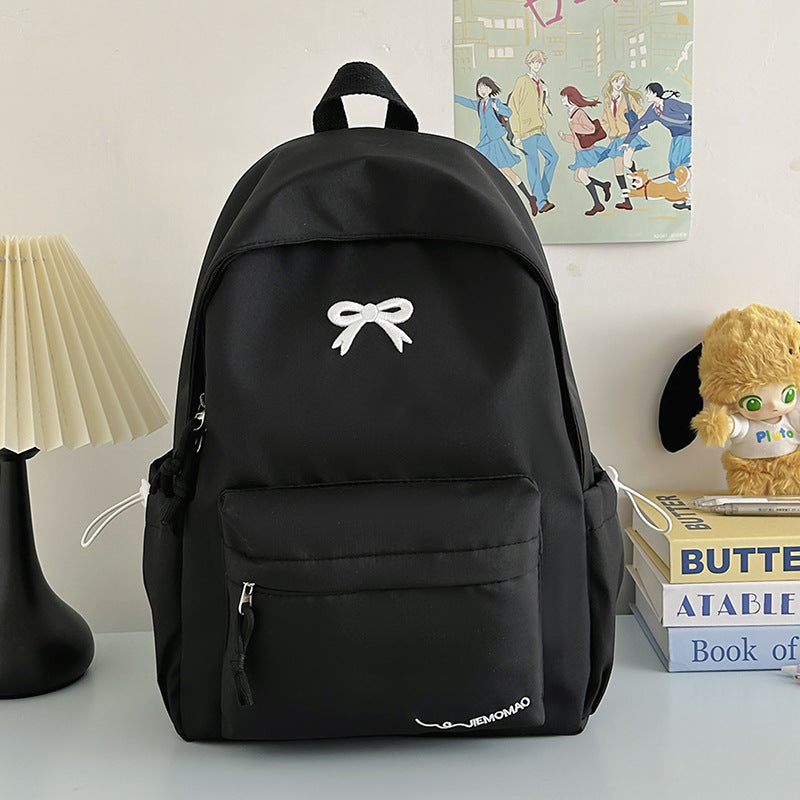 Chic Bow-Accent Rucksack Brehn