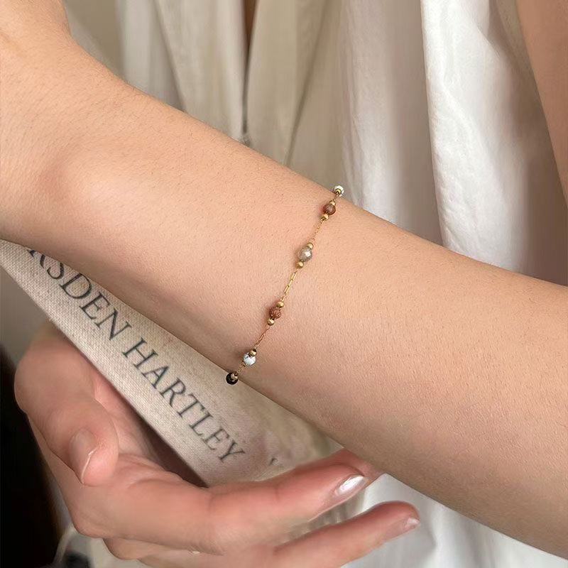 Elegante Perlenkette Brehn