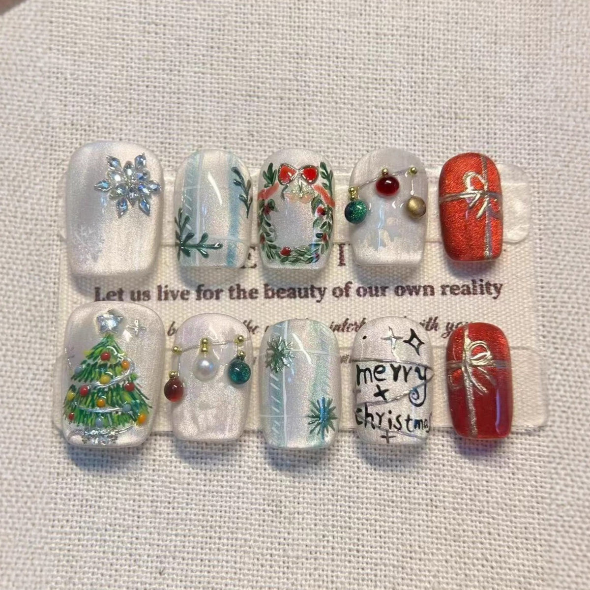 Themenbezogenes Ferien-Nagelkunst Druck-Set