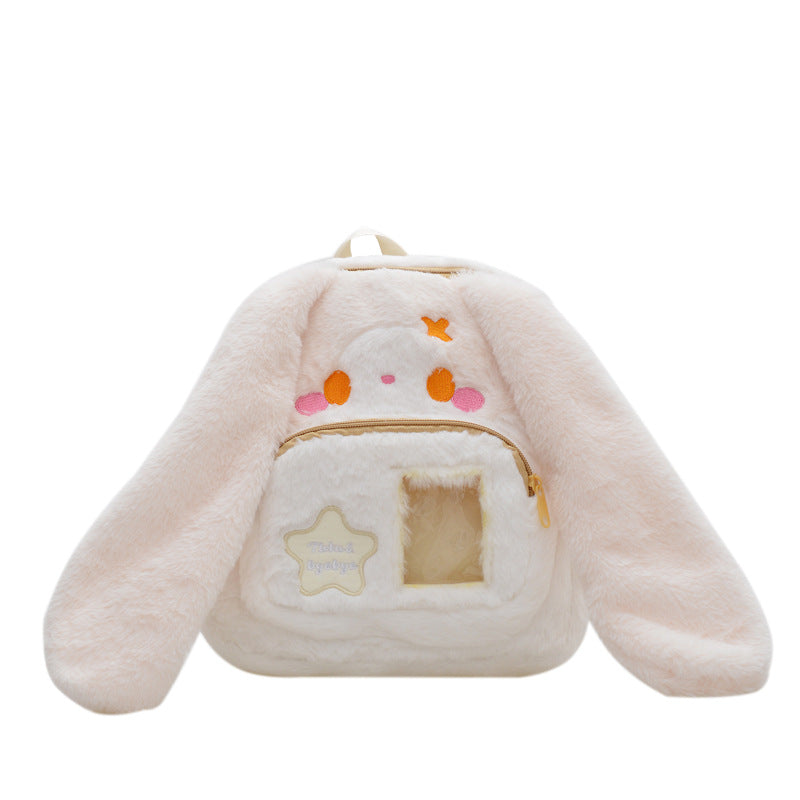Plüsch Rucksack Im Niedlichen Hasendesign Brehn