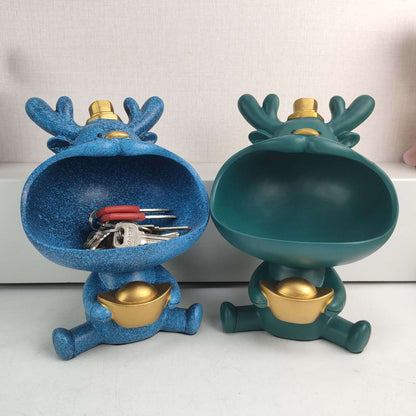 Verspielte Frosch Dekoration Brehn