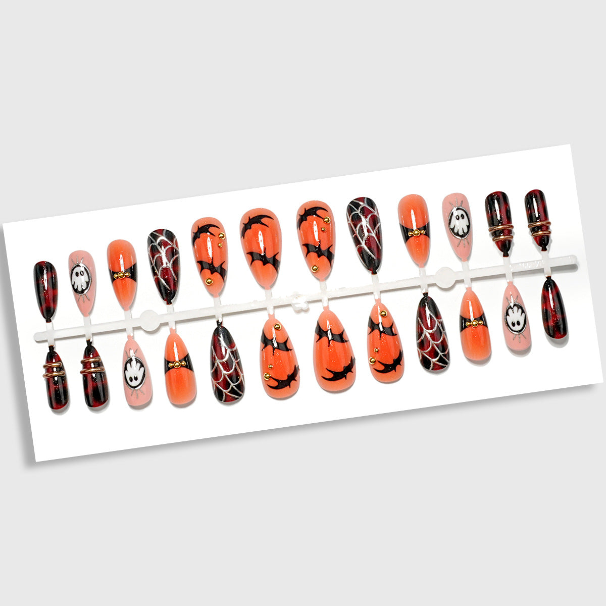 Halloween-Themen Press-On-Nagelkollektion