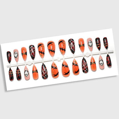 Halloween-Themen Press-On-Nagelkollektion