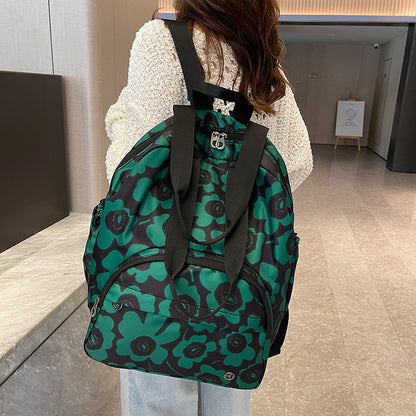 Blumenmuster Multi-Funktions-Rucksack Brehn