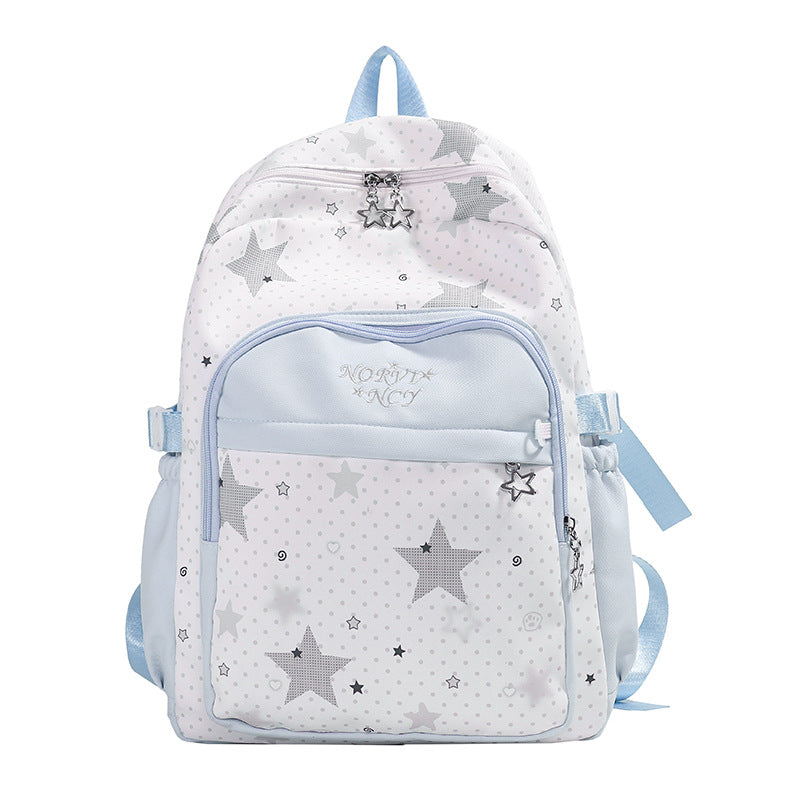 Stylische Sternmuster-Rucksack Brehn