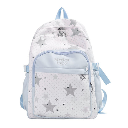 Stylische Sternmuster-Rucksack Brehn