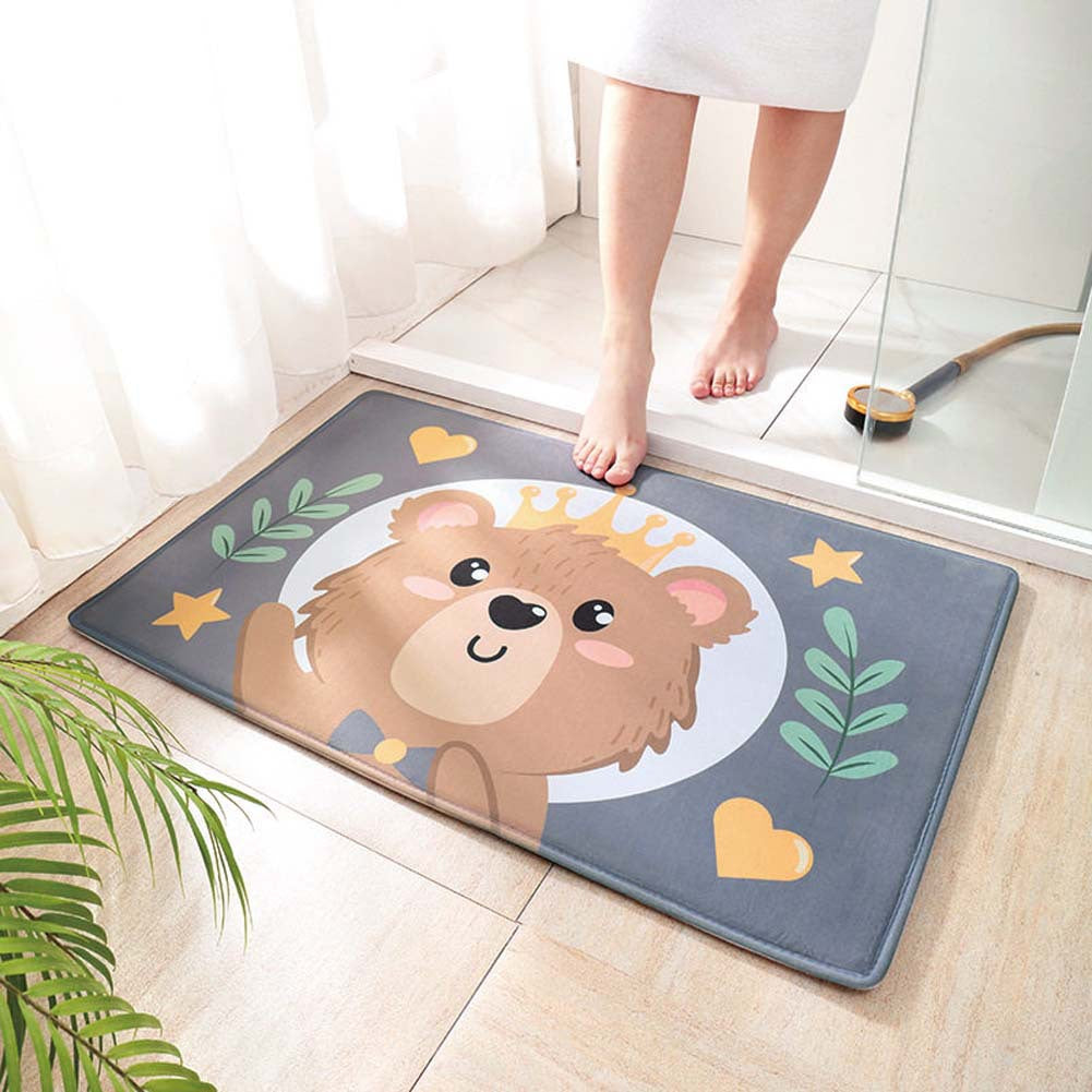Verspieltes Tierdesign Badmatte