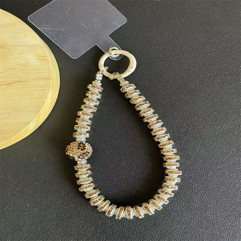 Stylischer Perlen-Schlüsselanhänger Halter Brehn
