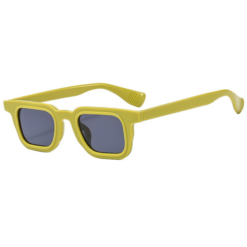 Damen Designer-Sonnenbrille mit robustem transparentem Rahmen und hochwertigem UV-Schutz Brehn