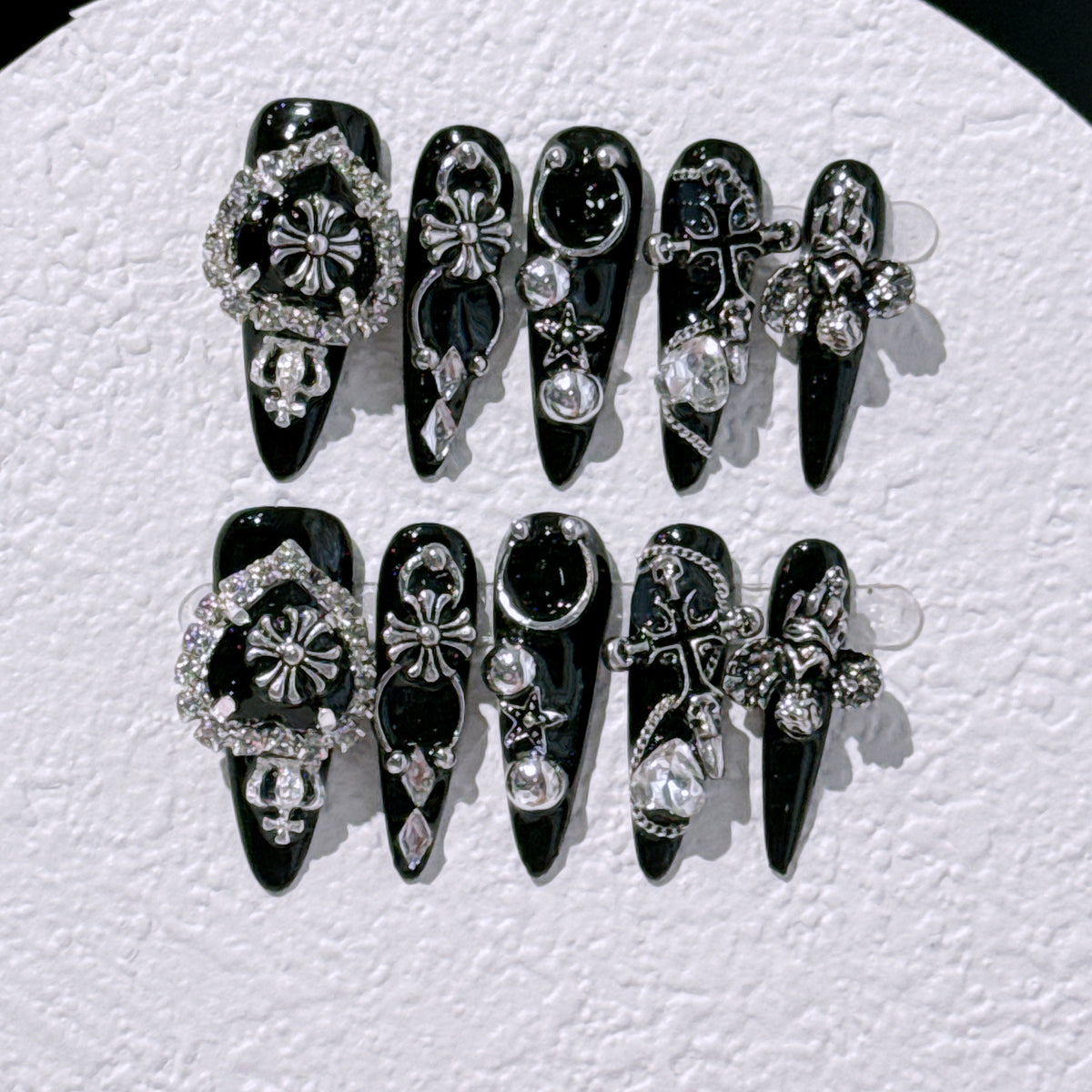 Glamouröse Nagelkunst Verlängerungen