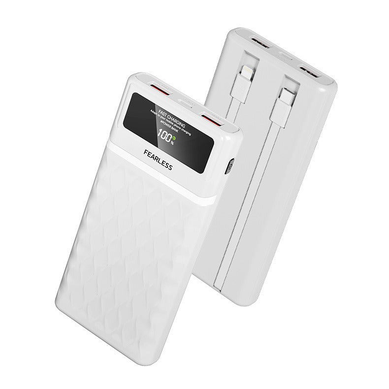 Powerbank mit Integrierter LED-Anzeige und Dual-Usb-Anschlüssen Brehn
