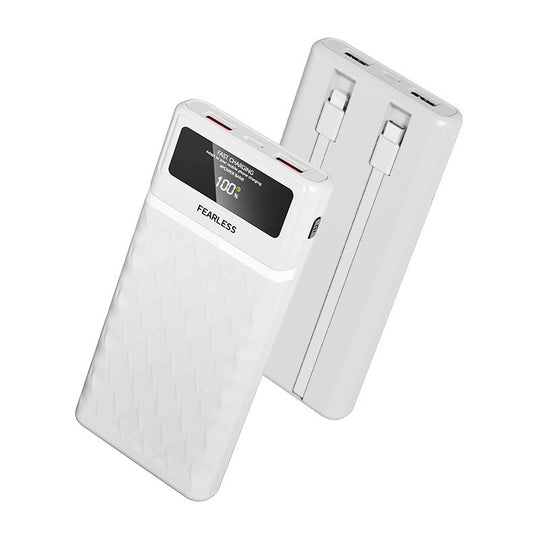 Powerbank mit Integrierter LED-Anzeige und Dual-Usb-Anschlüssen Brehn