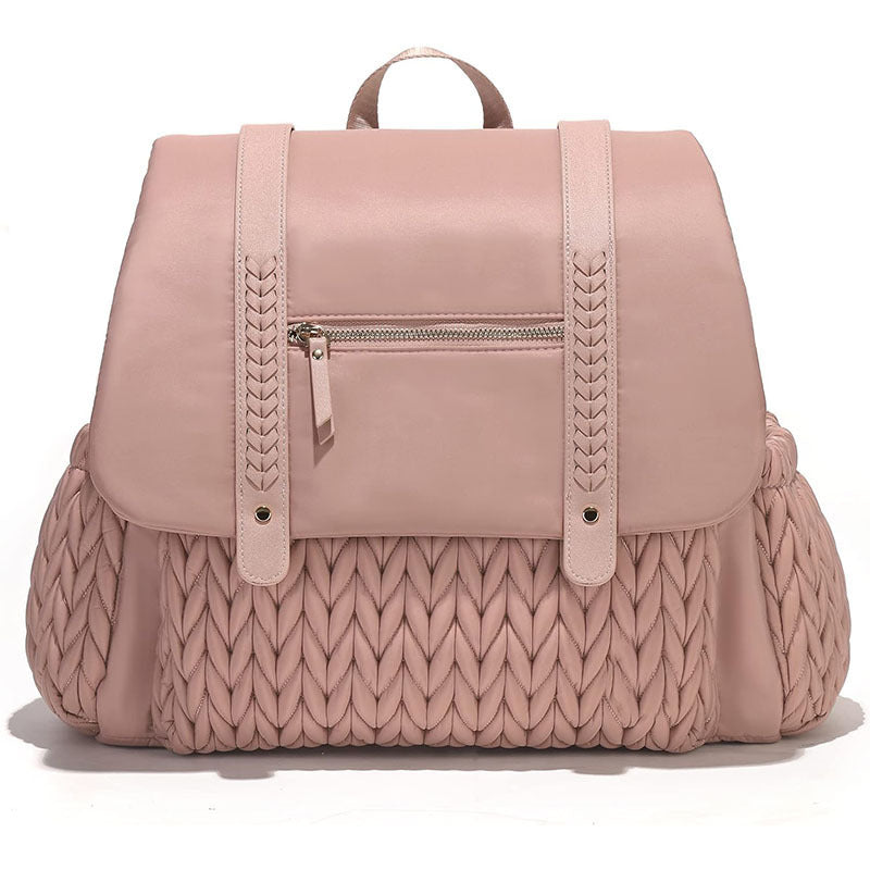 Gepolsterter Rucksack mit Geflochtenem Design Brehn