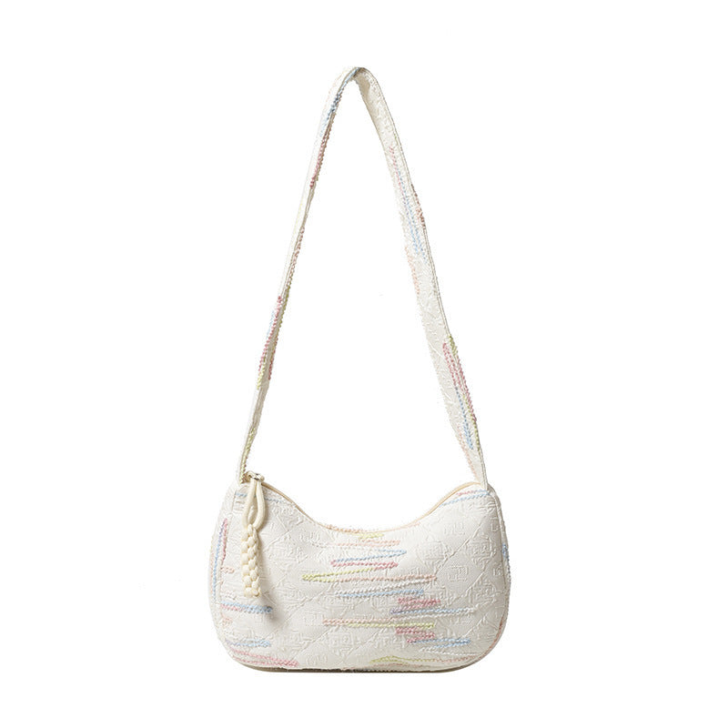WoTextured Fabric Schultertasche Brehn