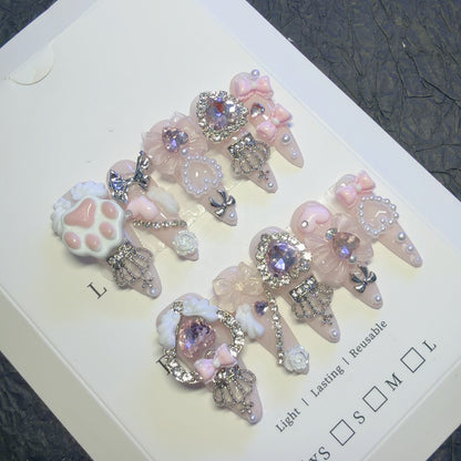 Dekorative Strass Haarklammern Set
