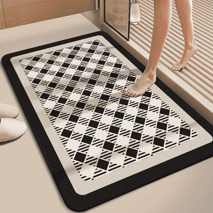 Absorbierende Luxus-Badezimmermatte Brehn
