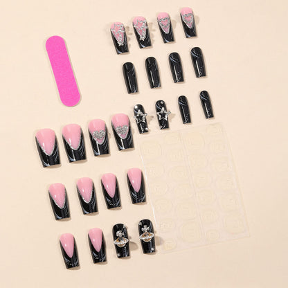 Elegante 3D Nagelkunst Verlängerungen Brehn