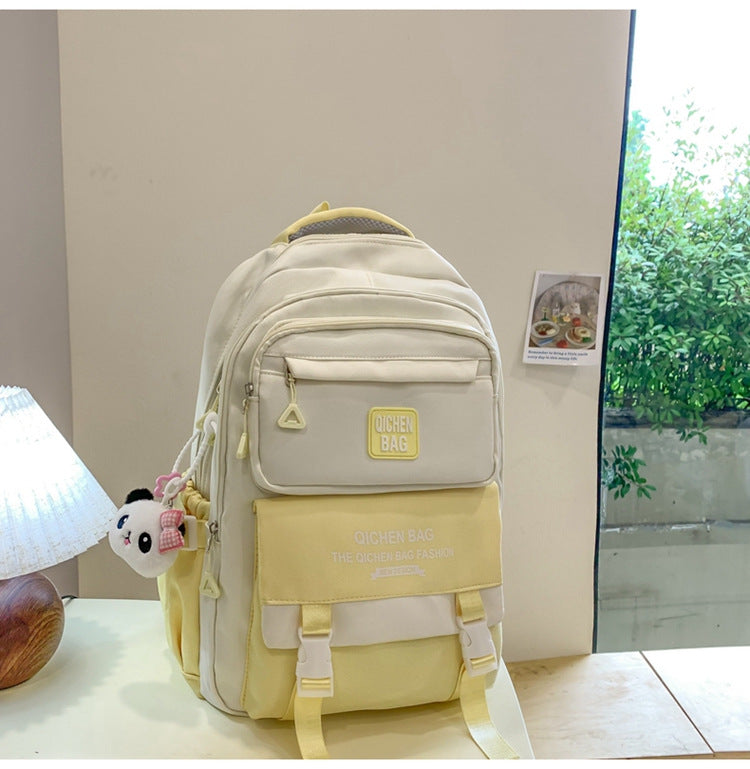 Stylischer Multi-Storage Schulrucksack