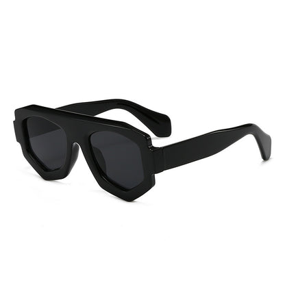 Fette geometrische Schildbrille Brehn