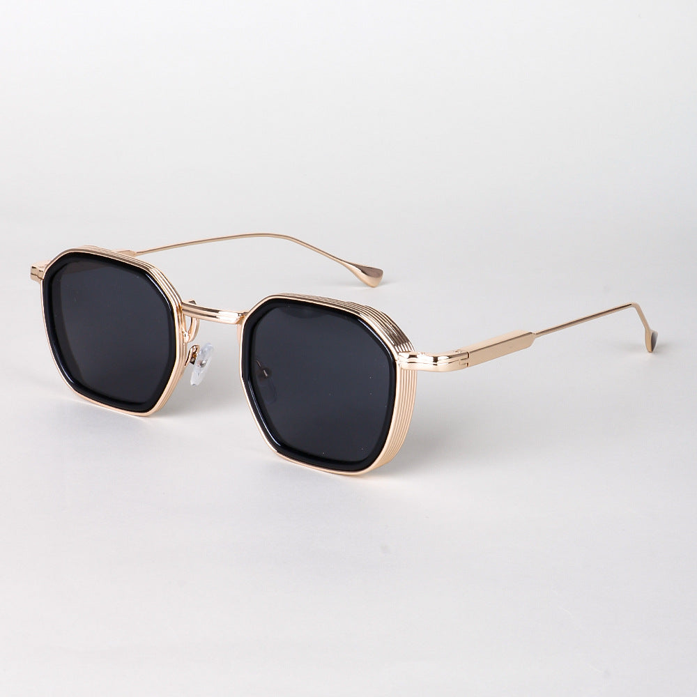 Damen stylische Sonnenbrille im modernen achteckigen Design mit hochwertigen polarisierten Gläsern Brehn