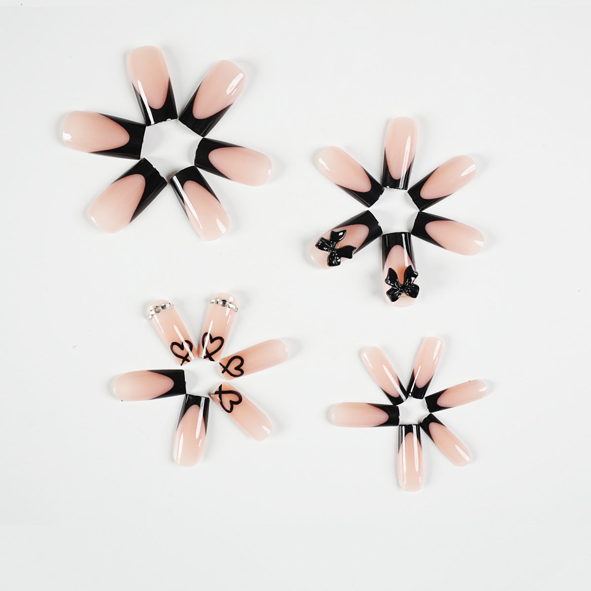 Glamorous Press-On Nail Art Kit