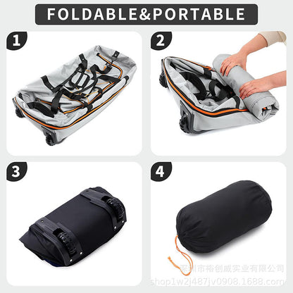 Rolling Travel Duffle Bag mit adaptiven Rädern Brehn
