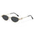 Elegante mit Strass verzierten Cateye-Sonnenbrille Brehn