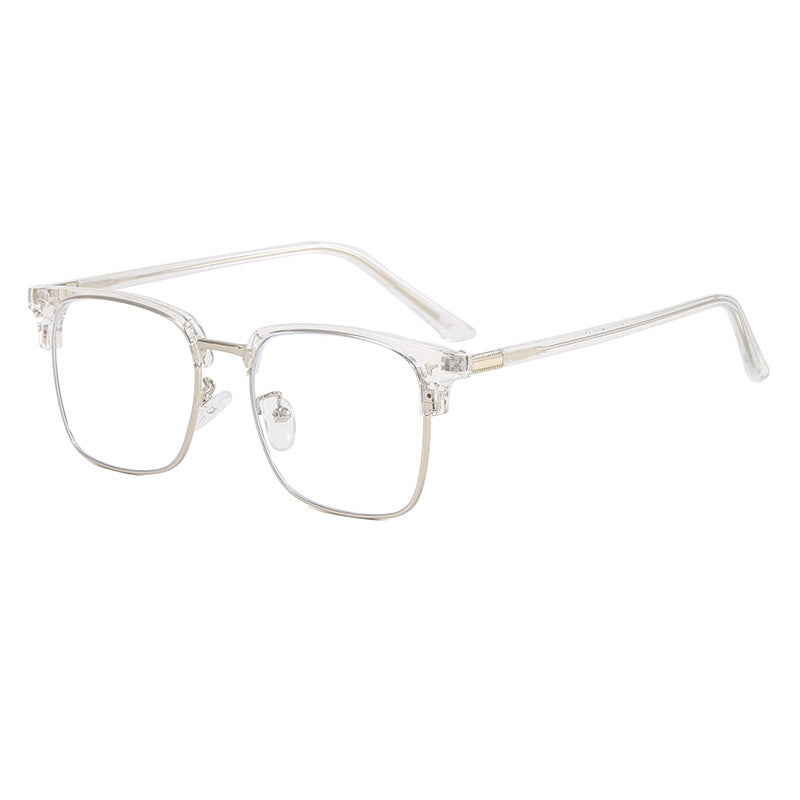 Damen elegante quadratische Brille mit leichtem Metallrahmen Brehn