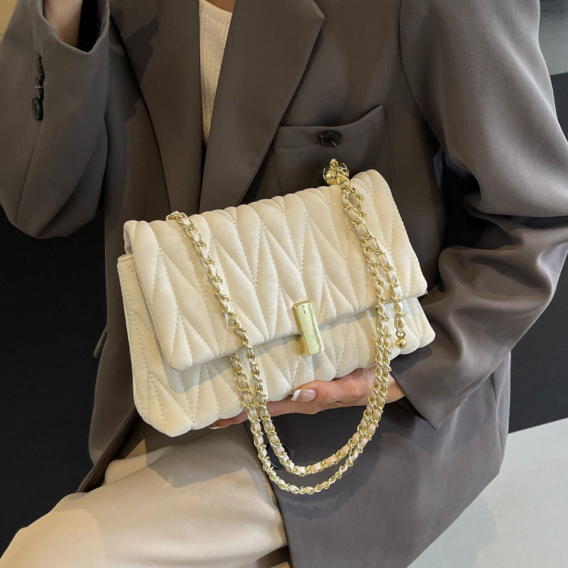Gepolsterte Schulter-Clutch Brehn