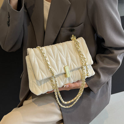 Gepolsterte Schulter-Clutch Brehn