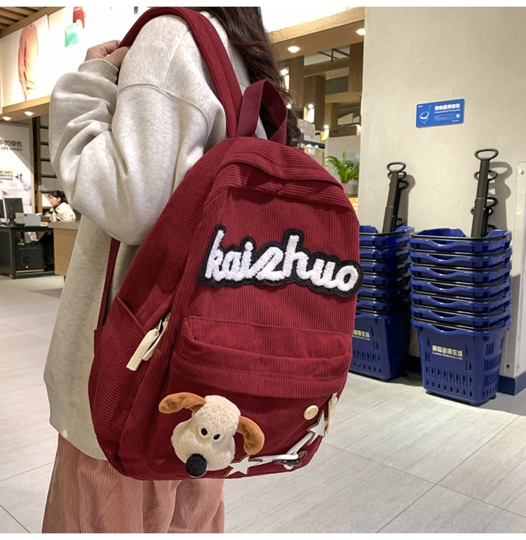 Süßer Applikations-Rucksack