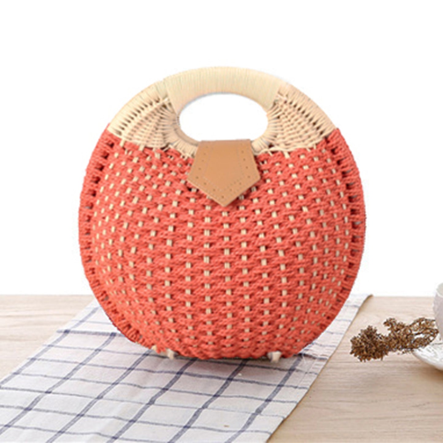 Handtasche Im Modernen Korbdesign Brehn