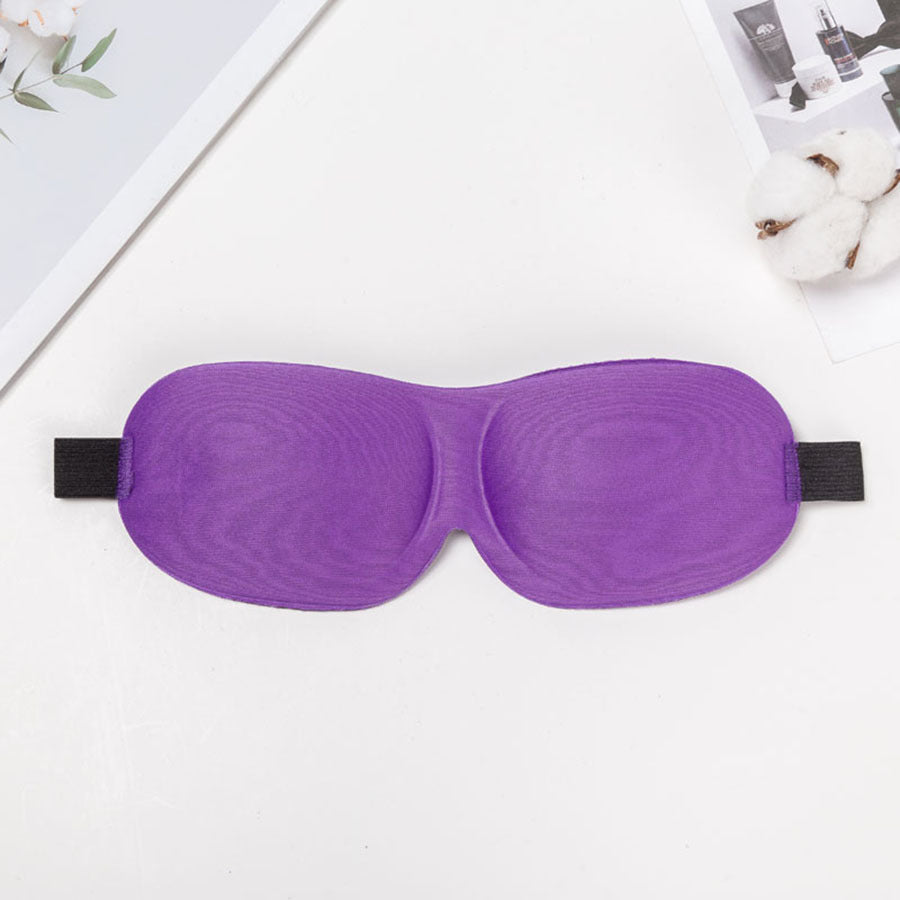 Unisex nan lichtblockierende Reisemaske mit thermoformbarer Nylonhülle und breitem Komfortband Brehn