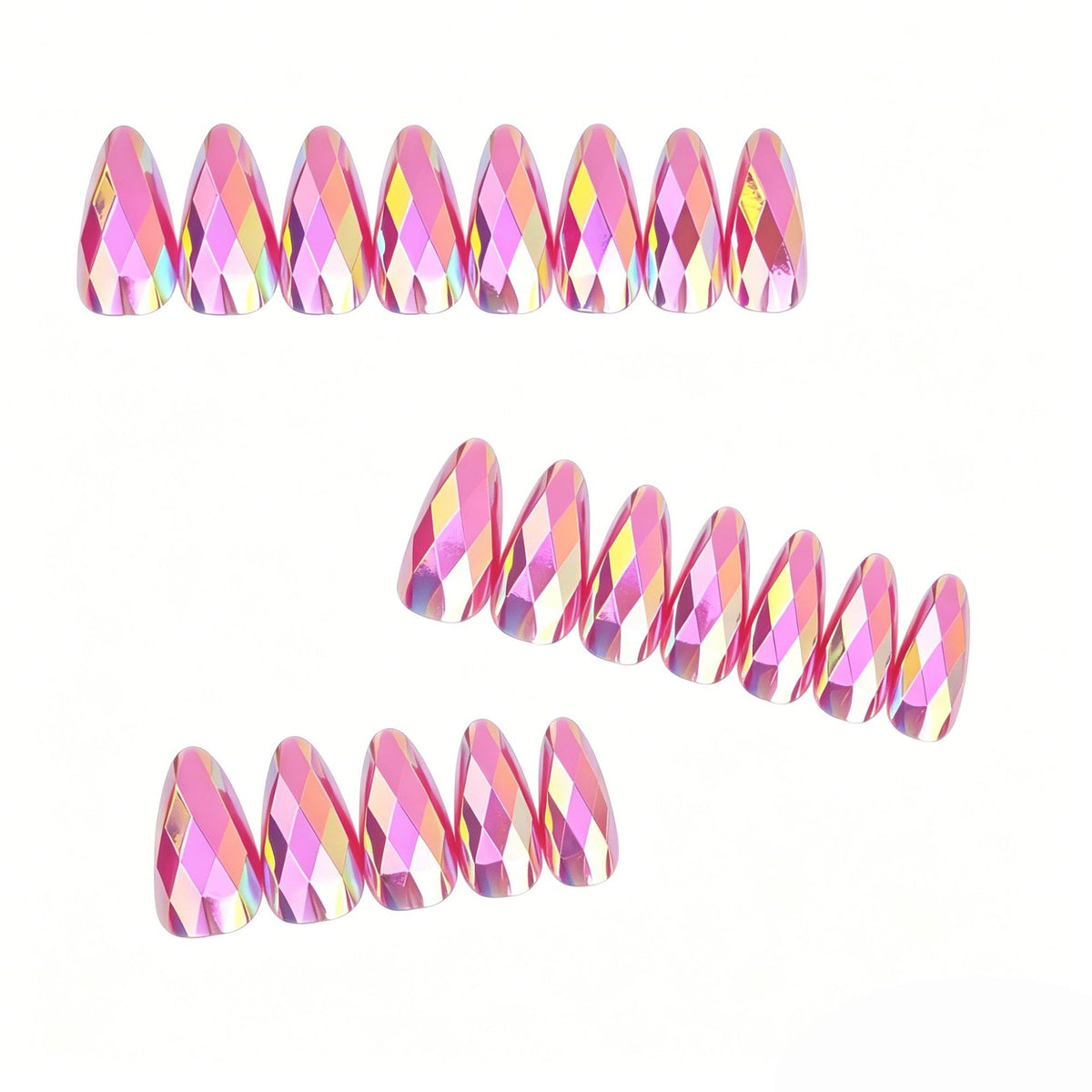 Glamouröse Strass-Nagelerweiterungen Brehn