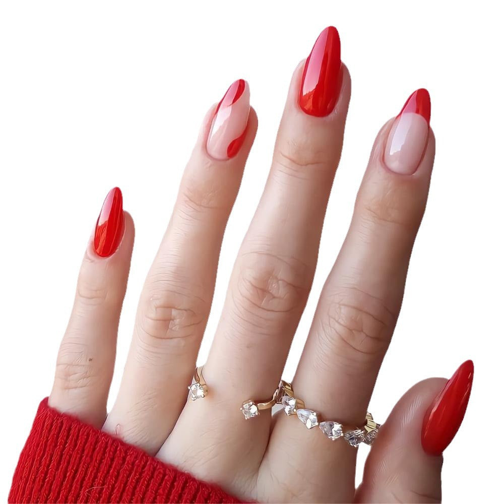 Premium Glänzende Stiletto Nägel