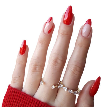 Premium Glänzende Stiletto Nägel