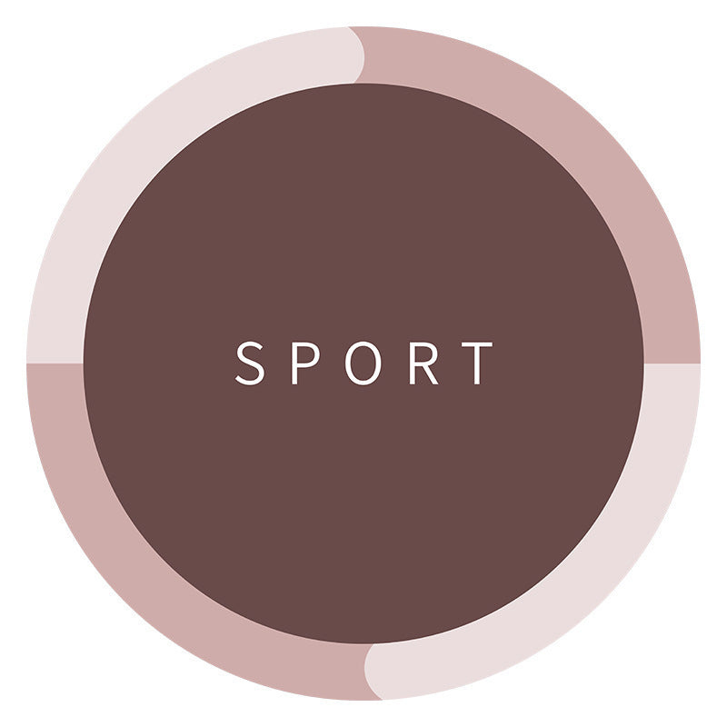 Abstract Sports-Themed Area Mat Brehn
