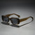 Damen modische Sonnenbrille im stylischen, eckigen Rahmen Brehn