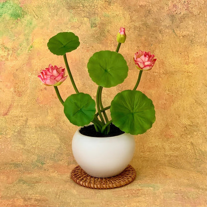 Faux Lotusblumenarrangement