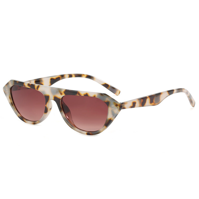 Damen modische asymmetrische Sonnenbrille Brehn