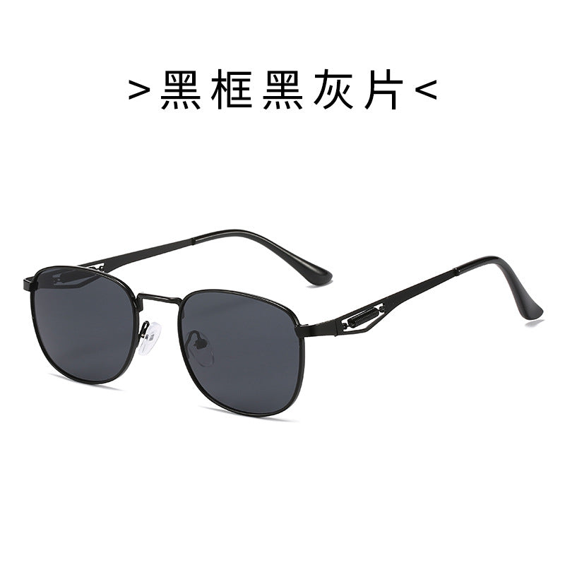 Damen Modische Pilotensonnenbrille mit hochwertigem Metallrahmen Brehn