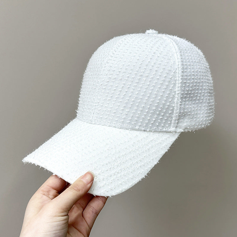 Damen strukturiertes Stoff Baseball Cap Brehn 1784083631
