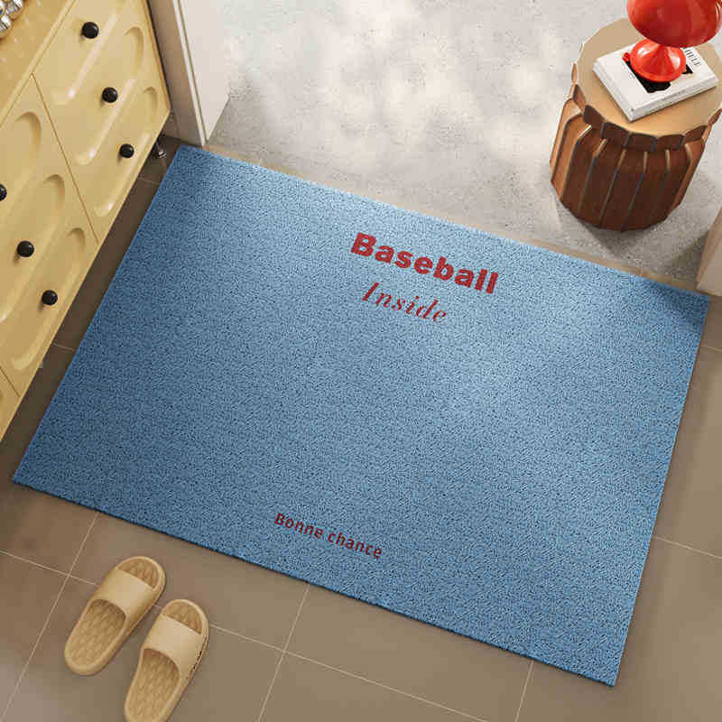 Indoor-Baseball-Themen Begrüßungsmatte