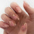 Kunstnagelset mit elegantem Goldblatt-Design Brehn