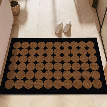 Moderner geometrischer Musterteppich