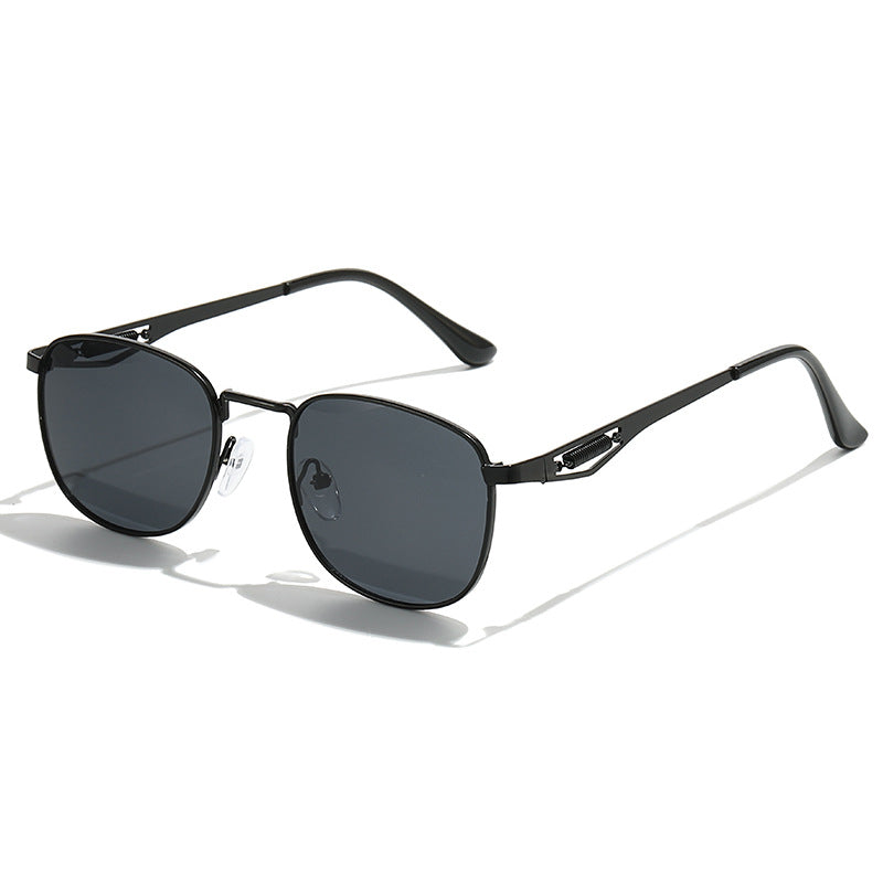 Damen Modische Pilotensonnenbrille mit hochwertigem Metallrahmen Brehn