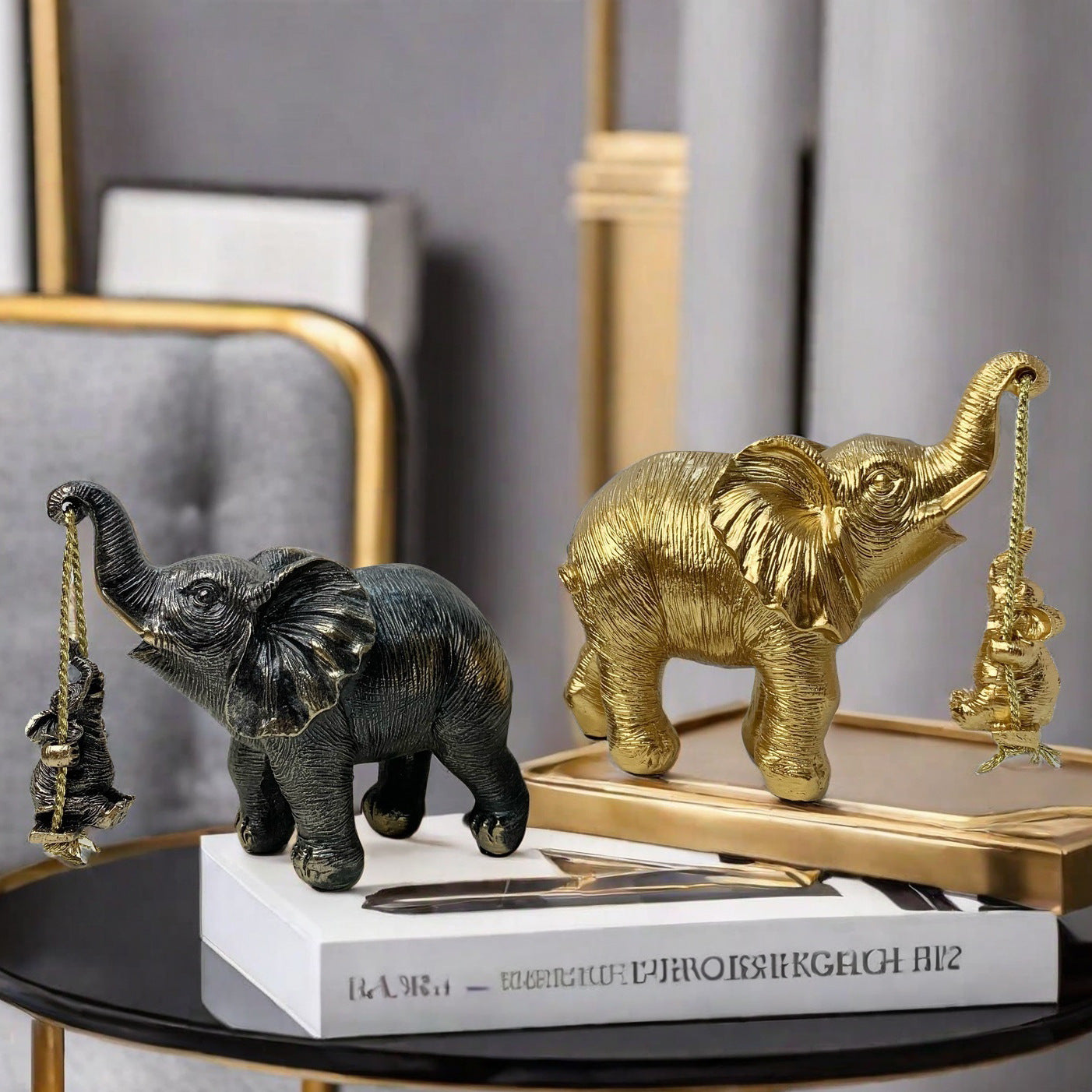 Dekorativer Elefant Brehn