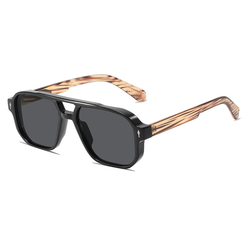 Geometrische Rahmen Sonnenbrille Brehn